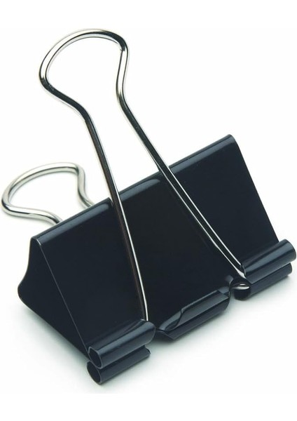 Metal Çelik Kıskaç, Siyah, 41 mm