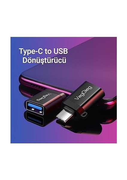 Type-C To USB 3.0 Çevirici Dönüştürücü Adaptör fırsatları