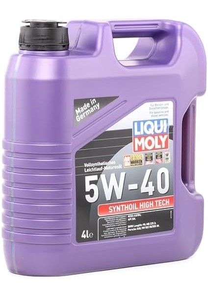 Moly Synthoil High Tech 5W-40 4 L Otomotiv Bakım Ürünü indirimleri