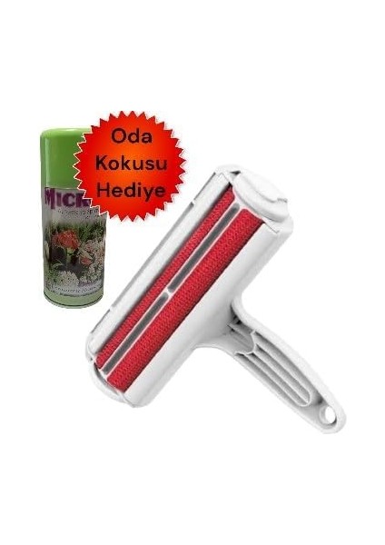 Hazneli Kedi Köpek Tüy Temizleyici Kıl Toz Toplayıcı Kazak Halı Tiftik Temizleyici Gırgır 2 Yönlü Oda Kokusu Hediyeli modelleri