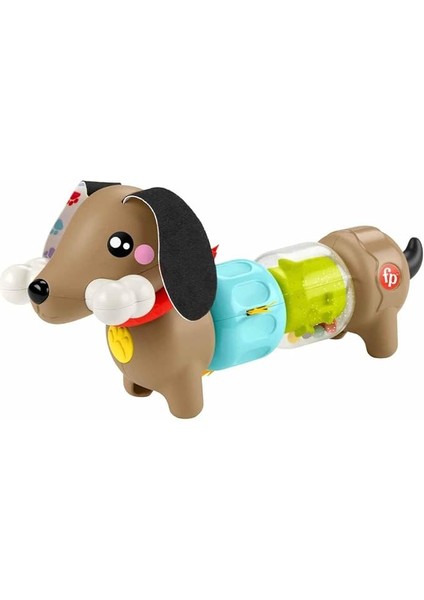 Köpekçikle Eğlenceli Aktiviteler Bebeklerin Duyularını ve Ince Motor Becerilerini Geliştirmeye Yardımcı Fisher-Price Fp Pets Hareketli Köpekçik HTW91