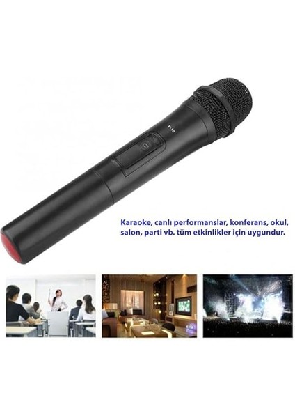 Evrensel Vhf Profesyonel Kablosuz Mikrofon modelleri
