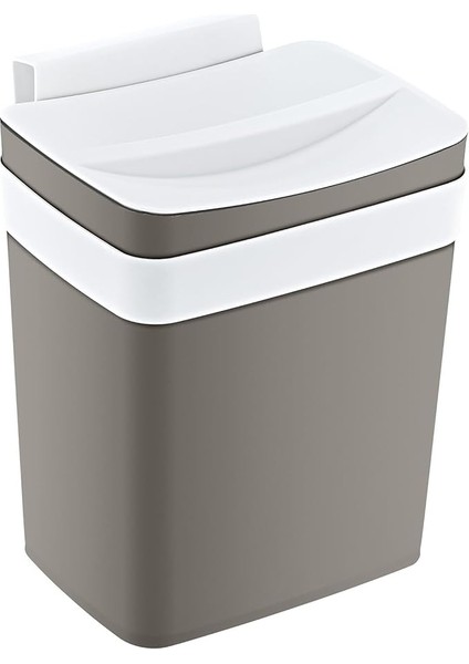 Soft Askılı Çöp Kutusu 4 Lt Bej