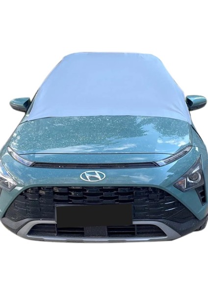 Araç Güneş Koruyucu Yarım Branda Ön Yan Cam Güneşlik Buz Kar Buzlanma Önleyici Örtü Araba Koruyan Ön Cam Örtü