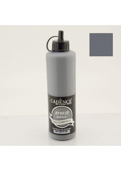 Cadence Hybrid (Hibrit) Multisurface Grafiti Gri Boya 500 ml H-081 Grafiti Gri Tek Ebat
