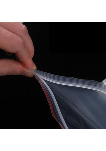 Ticaret Kilitli Torba 26X36 cm 50'li Kilitli Buzdolabı Poşeti Şeffaf Naylon Torba Kilitli Saklama Poşeti fırsatları