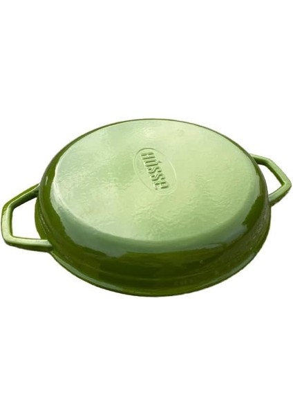 Demir Grill Tava, 28 Cm, Çift Kulplu, Yeşil modelleri