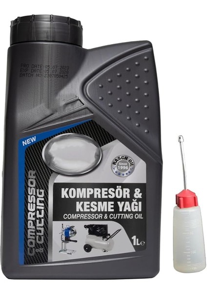 ve Kumaş Kesim Motoru Yağı 1 Litre