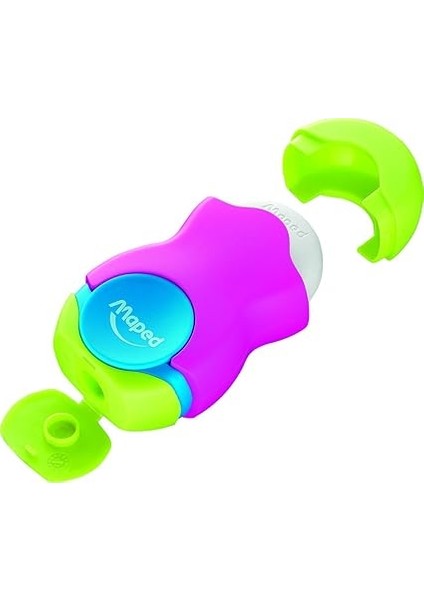 Ofis ve Kırtasiye 049121 Kalemtraş, Loopy Tek Delikli Silgili, Renkli fiyatları