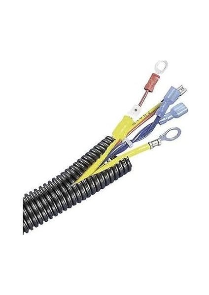 Kablo Tesisat Gizleme Düzenleme Spiral Yarıklı Hortum Siyah Renk (10 Metre) modelleri