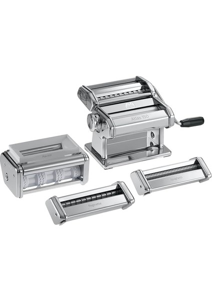 Multipast Set Makarna Makinesi, 20 x 20.7 x 15.5 Cm, 6 Çeşit Makarna, Çelik