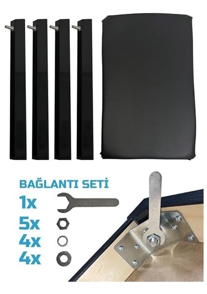TBX-144BK Üst Kalite Piyano Taburesi Gizli Bölmeli Siyah Renk (32X54X48) fırsatları