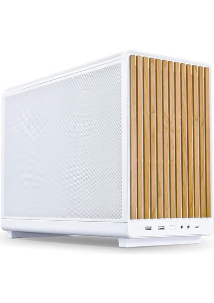 Li Dan Case A3 Beyaz Ahşap M-Atx Mini-Tower Kasa (G99.A3W-WD.00)
