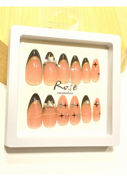 Lüks Tasarım Taşlı Yapay Tırnak fiyatları