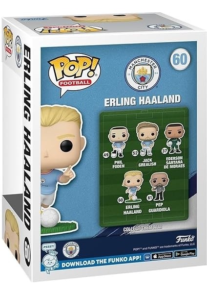 Pop Football: Mancity- Erling Haaland Figür modelleri