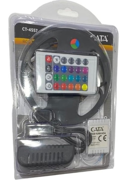 CT-4557 Rgb Şerit LED Seti (5 mt Rgb Led+Trafo+Rgb Kumanda) modelleri