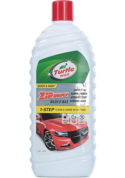 Wax Zip Wax Cilalı Oto Yıkama Şampuanı 60 Yıkama, 1 L