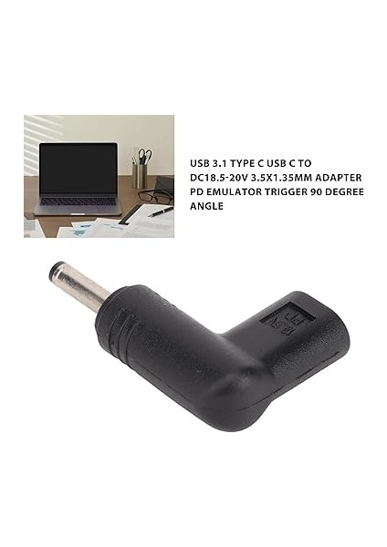 Dişi - 3,5X1,35MM Adaptör, 100W'A Kadar Destek, Verimli Otomatik Güç Ayarı, Dizüstü Bilgisayar Için Type C Pd Hızlı Şarj Adaptörü indirimleri