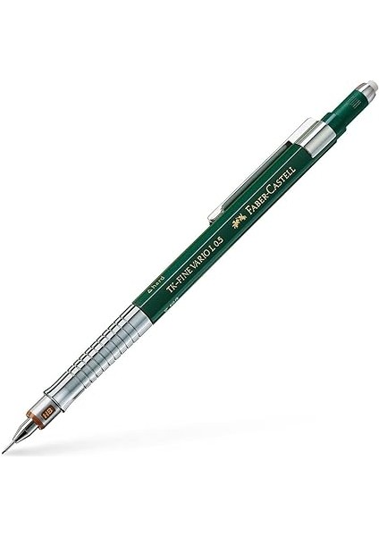 Vario Lüx Versatil Kalem, 0.5 mm Uç, Sertlik Ayarlı Metal Uç, Silgili, Ergonomik Tutuş, Yeşil fiyatları