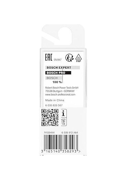 2 608 Aksesuarı 628 368 Oyuklu Freze Ç 8 Mm, R1 6 Mm, D 12 Mm, U 9,5 Mm, G 40 mm fırsatları