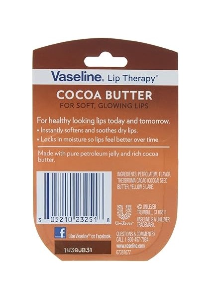 Dudak Tedavisi, Kakao Yağı 0,25 Oz modelleri