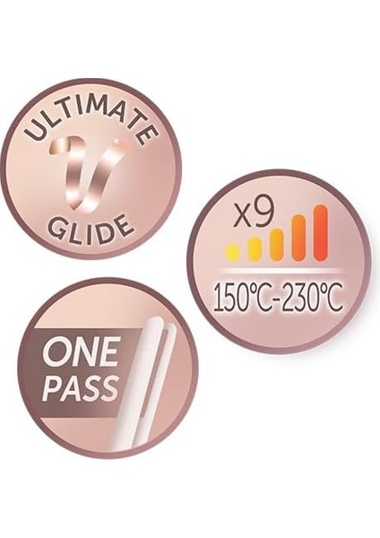 S9100 Pro Luxe Seramik Saç Düzleştirici modelleri