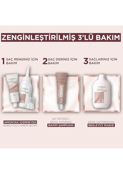 Parıs Excellence Creme Nude Renkler Saç Boyası - 3u Nude Koyu Kahve indirimleri