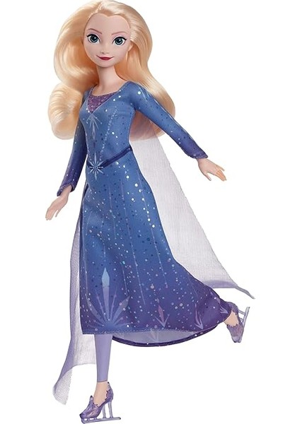 Karlar Ülkesi: Kış Festivali'nden Ilham Alan Mattel Disney Karlar Ülkesi Elsa Bebek ve Aksesuarlar, Çıkarılabilen Elbise, Paten ve Bir Çift Ayakkabı, JBG53 fiyatları