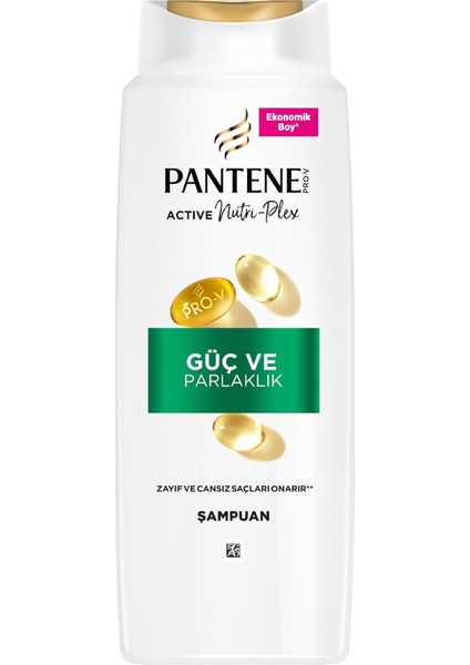 Güç ve Parlaklık Şampuan 625 ml