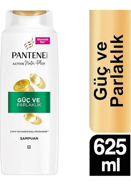 Güç ve Parlaklık Şampuan 625 ml fiyatları