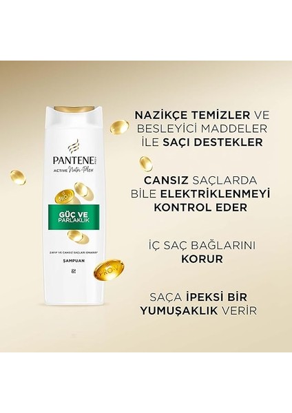 Güç ve Parlaklık Şampuan 625 ml indirimleri