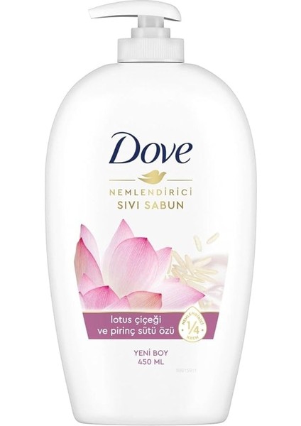 Lotus Çiçeği ve Pirinç Sütü Sıvı Sabun 450 ml