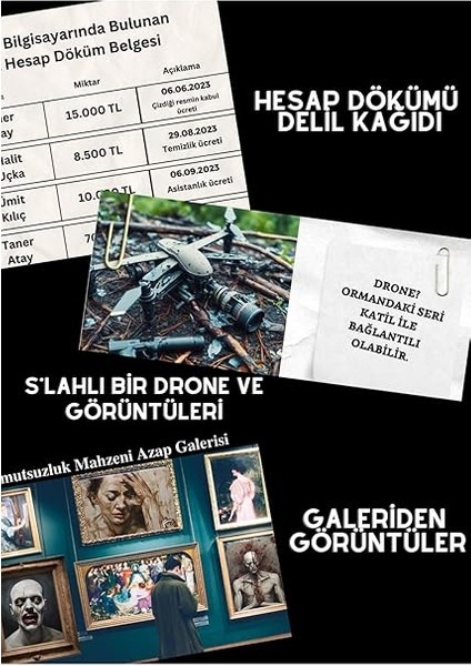 davası, cinayet çözme ve katili bulma oyunu, suçluyu bulma- dedektif oyunu fiyatları