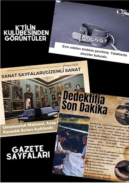 davası, cinayet çözme ve katili bulma oyunu, suçluyu bulma- dedektif oyunu modelleri