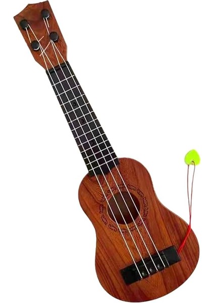 17 Inç Gitar Ukulele Çocuk Mini Gitar 4 Strand Müzik Aletleri Çocuklar Için Penalar Oyuncakları Küçük Erkek Kız Dayanıklı Kullanımı , A