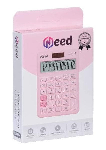 ND-10P Pastel Pembe Hesap Makinesi fırsatları