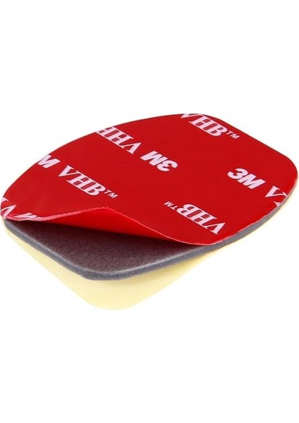 Aksiyon Kameralara Uyumlu 2 Adet Düz 2 Adet Oval Zemin Aparatı + 3m Yapışkan Bant fırsatları