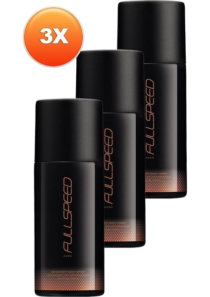 Full Speed Erkek Deodorant (3 x 150 Ml) fiyatları