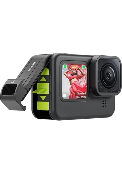 Telesin CLC-G11 Şarj Portlu Su Geçirmez Batarya Kapağı – Gopro Hero 9/10/11/12/13 ile Uyumlu, Yağmur ve Kar Geçirmez Tasarım, Usb-C Şarj Girişi Destekli, Hafif ve Dayanıklı fırsatları