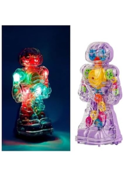 ve Işıklı 360 Derece Dönen Oyuncak Robot fiyatları