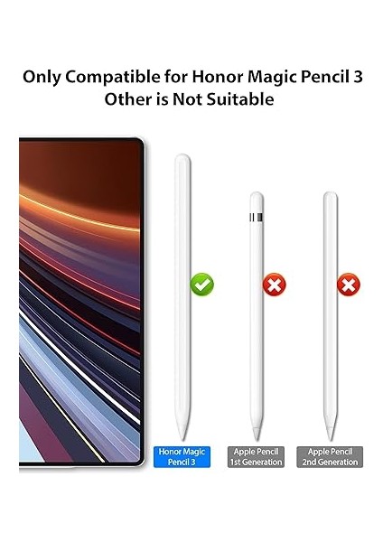 Honor Magic-Pencil 3 Için 4 Adet Yedek Uç, Yüksek Hassasiyetli Yedek Uç, Aşınmaya Dayanıklı Ince Hassas Yedek Uç, Honor Magic Pencil 3 Için Dokunmatik Kalem Ucu fiyatları