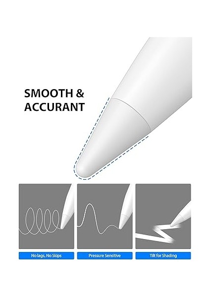 Honor Magic-Pencil 3 Için 4 Adet Yedek Uç, Yüksek Hassasiyetli Yedek Uç, Aşınmaya Dayanıklı Ince Hassas Yedek Uç, Honor Magic Pencil 3 Için Dokunmatik Kalem Ucu modelleri