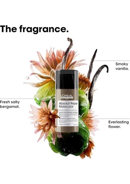 Professionnel Paris Serie Expert Absolut Repair Molecular Tüm Yıpranmış Saçlar Için Durulanmayan Maske 100ML fırsatları