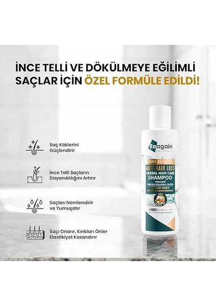 Saç Dökülmesine Karşı Sülfatsız Doğal Saç Bakım Şampuanı - Normal/kuru, Ince Telli Saçlar 250 ml modelleri