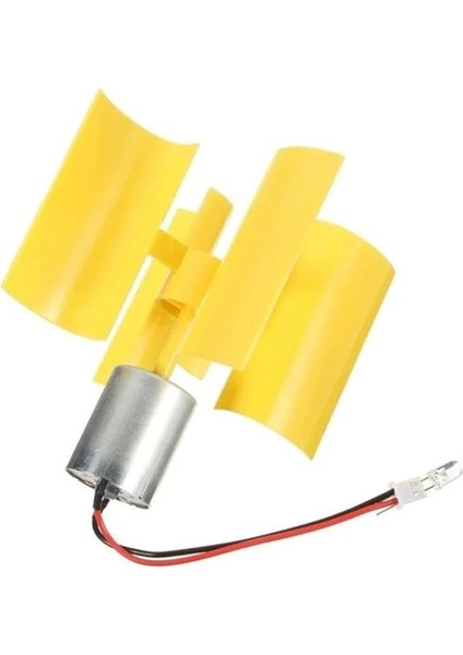 Robotik Dikey Rüzgar Türbini 3 Parça