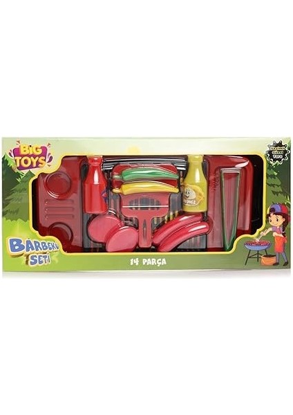 Oyuncak Barbekü 14 Parça Mangal Seti indirimleri