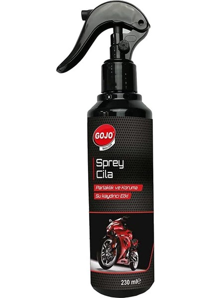 Motosiklet Sprey Cila ve Parlatıcı Sprey 230 ml