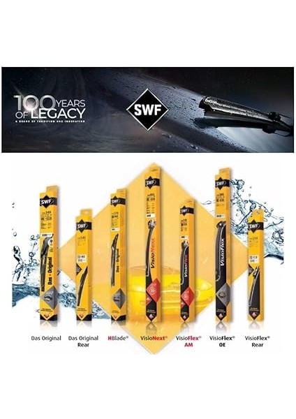 Süpürgesi Ön Muz Tipi Das Orıgınal Mercedes Vito W639 T0N 2005-2014 (730MM+630MM) modelleri