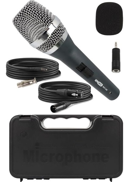 Merz RST-350 Profesyonel Dinamik Cardioid Kablolu El Mikrofonu Kaliteli (Çanta ve Full Set) fiyatları