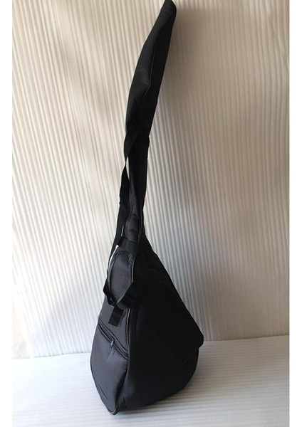 Kısa Sap Bağlama Kılıfı Askılı Astarlı Bağlama Saz Çantası Standart Boy